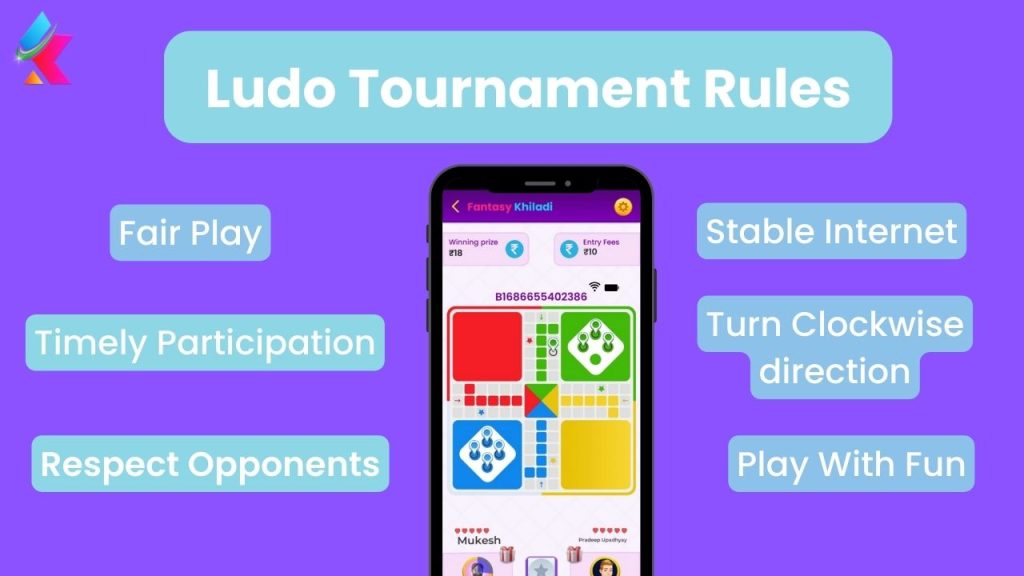 ludo tournaments rules