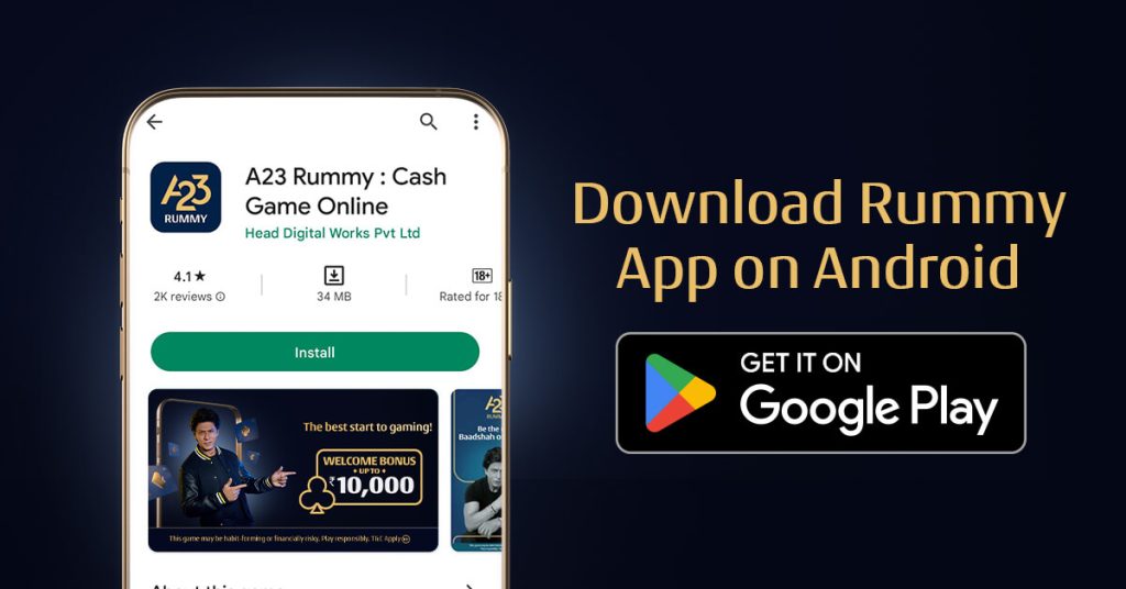 A23 Rummy Instant withdrawal app