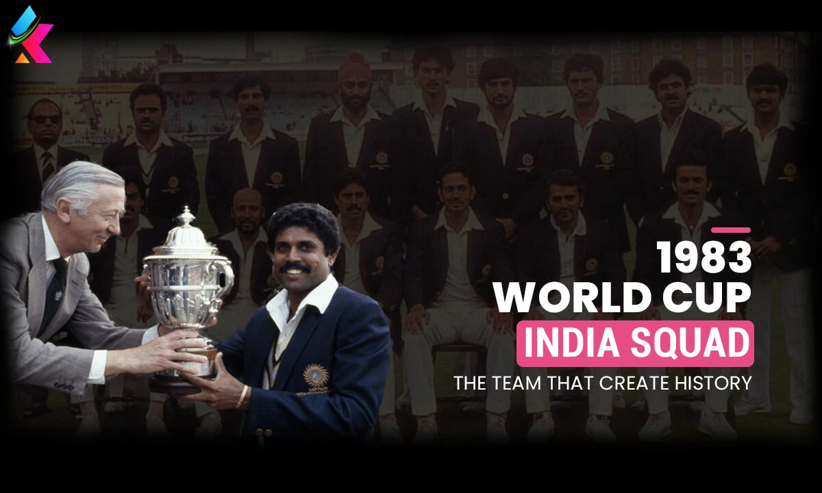 1983 World Cup Team India Squad: That Created History