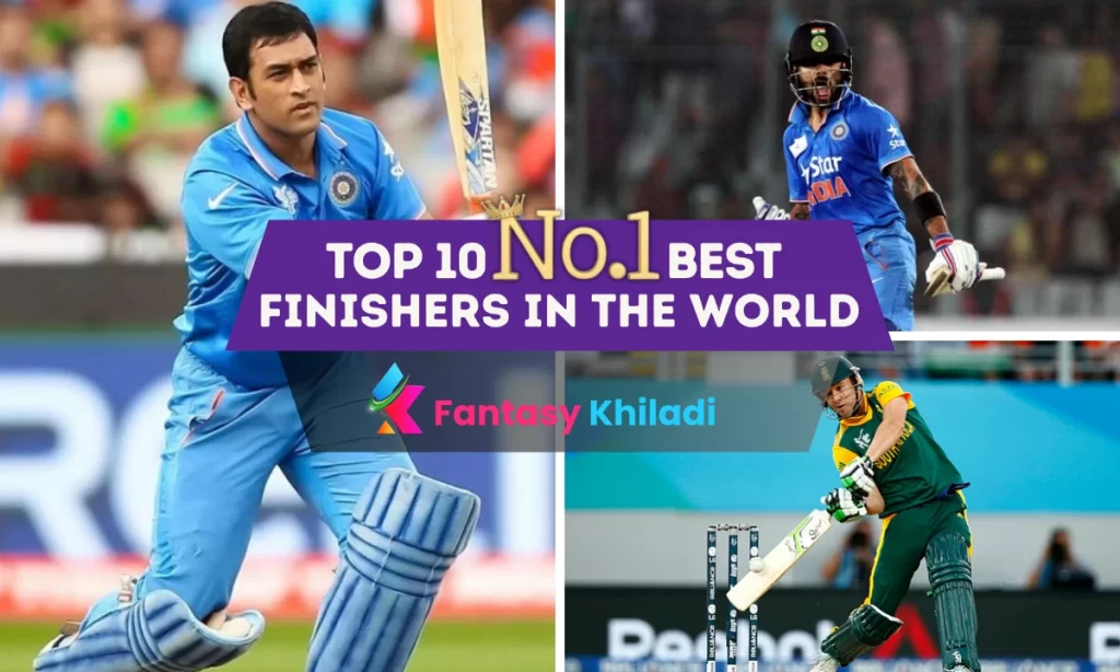Top 10 Best Finishers in World Cricket History | No.1 Game Changers