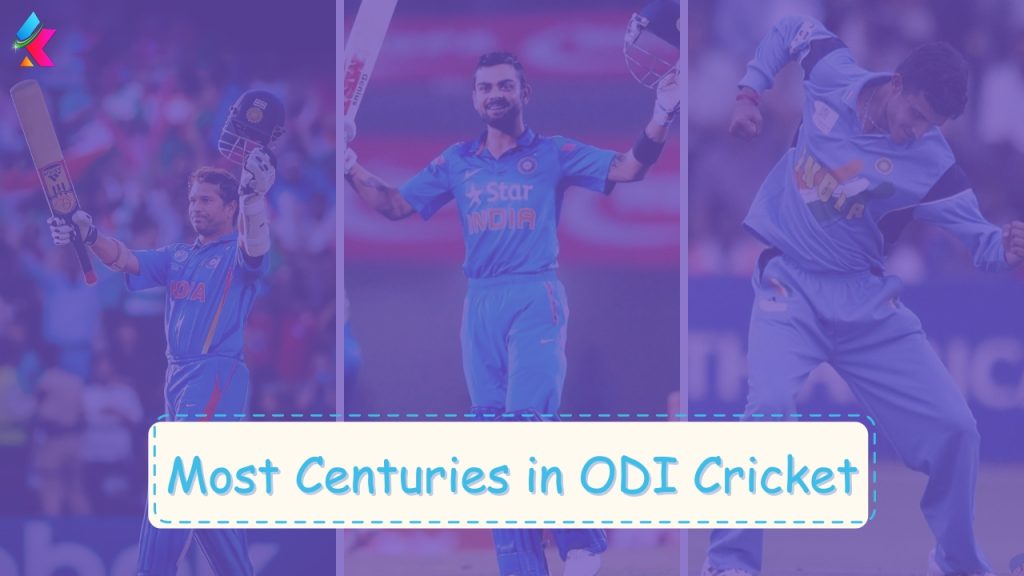 Most Centuries in ODI Cricket