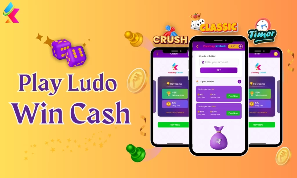 Ludo Cash Game on Fantasy Khiladi | Best Real Cash Games