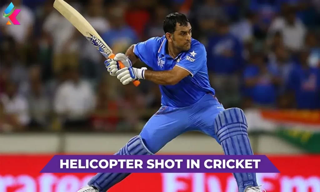 Who was the first person to use the Helicopter Shot in Cricket?
