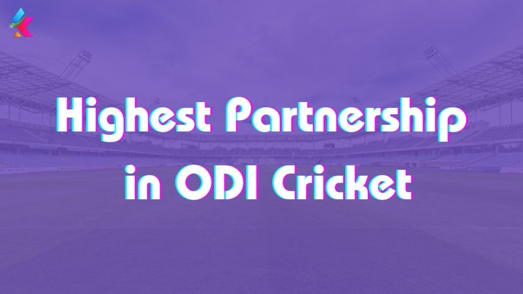 Highest Partnership in ODI Cricket