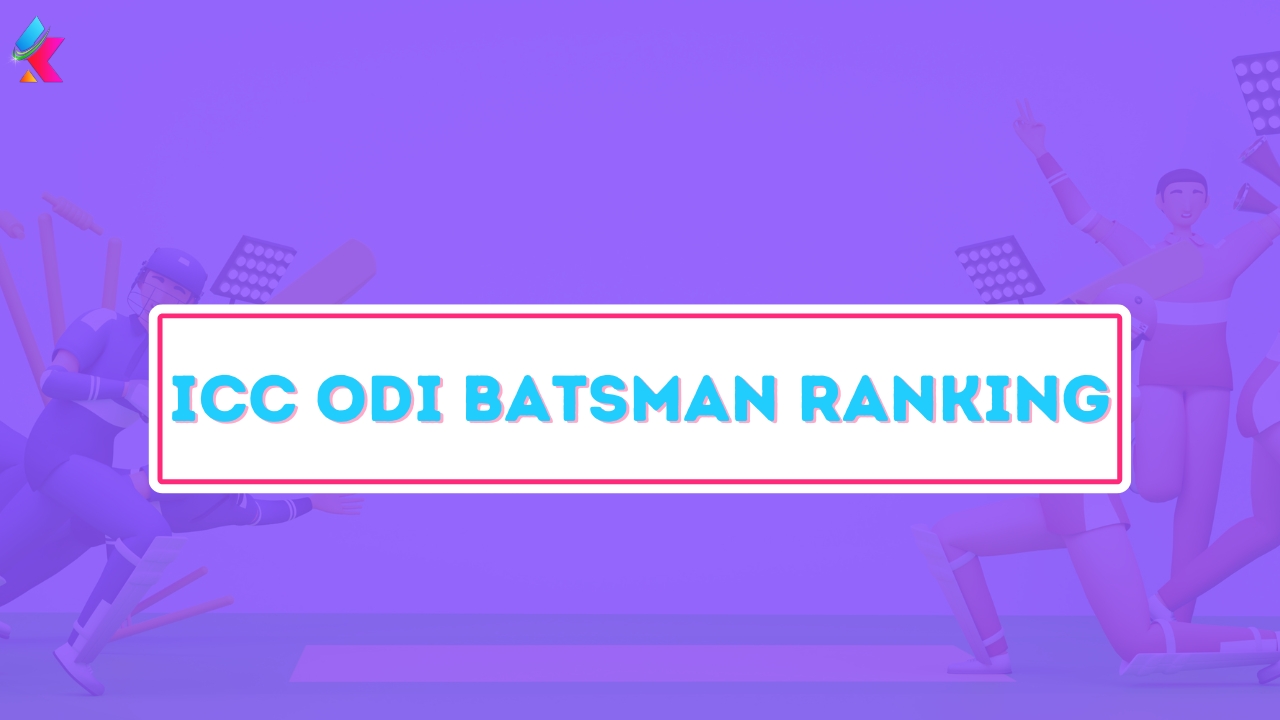ICC ODI Batsman Ranking