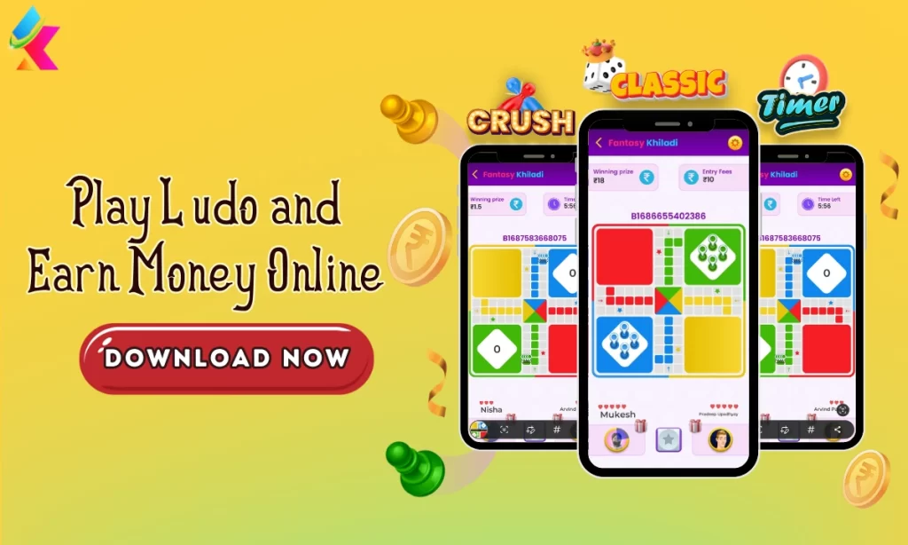 Ludo 2.0: Play Ludo and Earn Money Online on Fantasy Khiladi