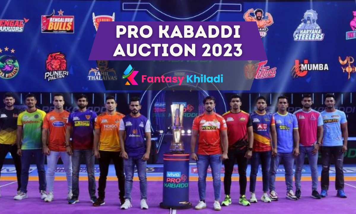 Pro Kabaddi League 2023 Auction, Complete Players List