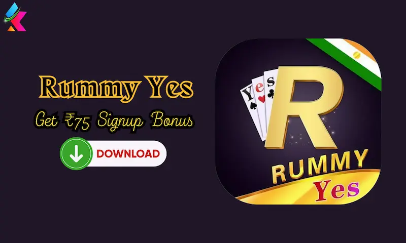Rummy Yes: ₹75 Bonus