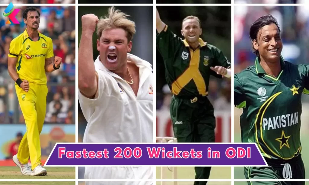 Top 10 Bowlers to Reach Fastest 200 Wickets in ODI Cricket