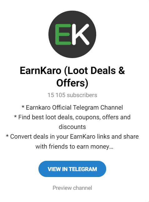 Realearnkaro money earning channels on telegram