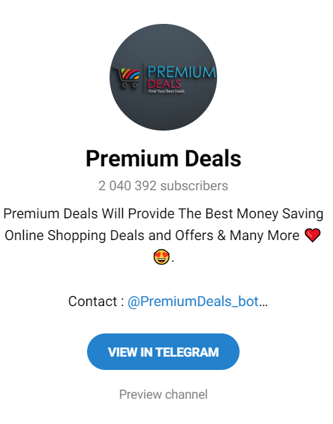 PremiumLootDeals money earning channels