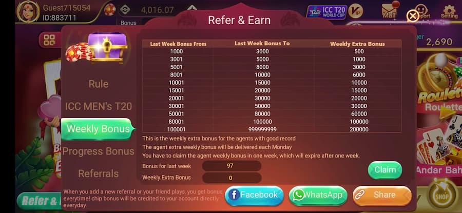 rummy refer and earn