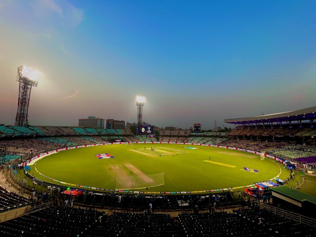 Eden Gardens cricket stadium in india