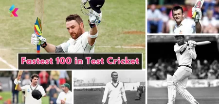 Fastest Hundred in Test Cricket History By a Batsman