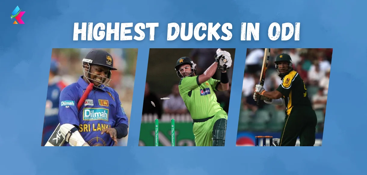 Top 10 Batsmen with Highest Ducks in ODI Cricket
