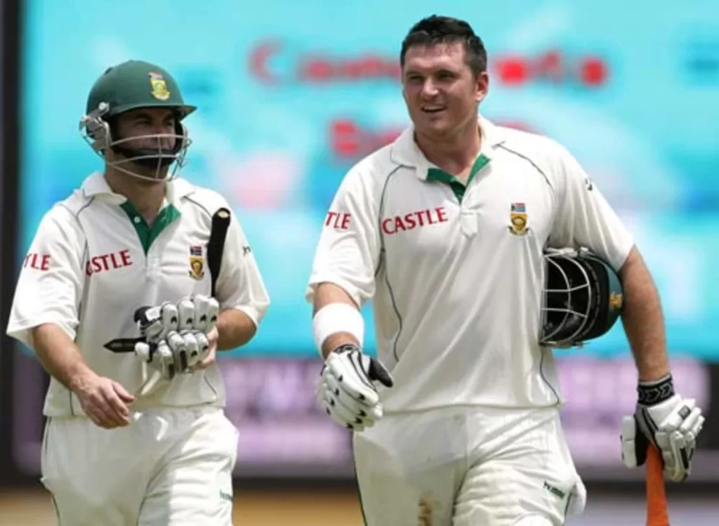 Neil McKenzie and Graeme Smith highest opening partnership in test