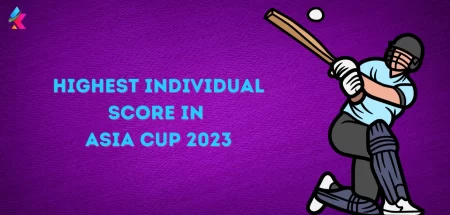 highest individual score in asia cup 2023