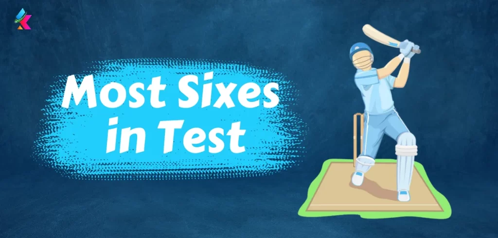 most sixes in test