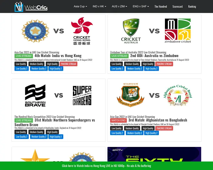 Mylive 2025 cricket app