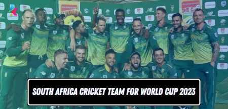 south africa cricket team 2023 for world cup