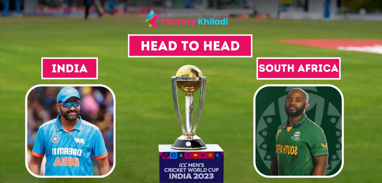 India vs South Africa Head to Head in All Formates 2024 ODI World Cup