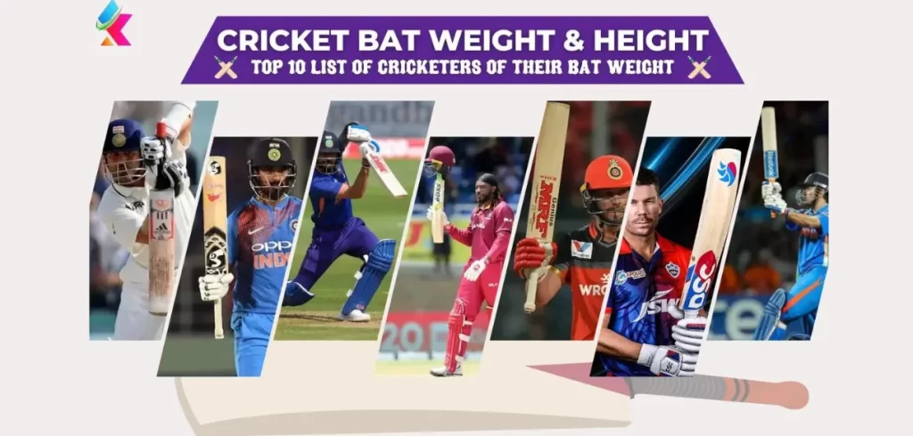 cricket bat weight