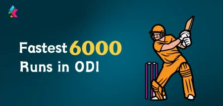 fastest 6000 runs in ODI Cricket
