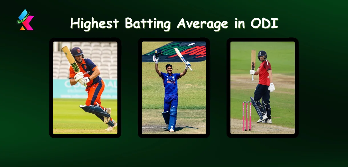 Highest Batting Average in ODI Cricket (2024) Top Batsmen List