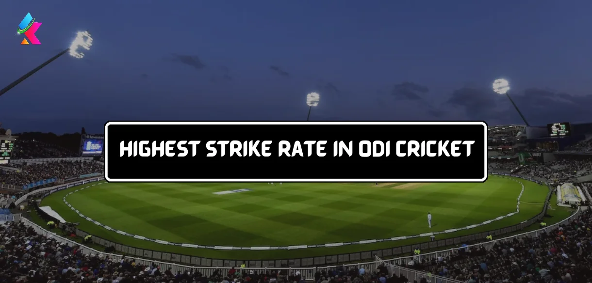 Players with Highest Strike Rate in ODI Cricket: Top 10