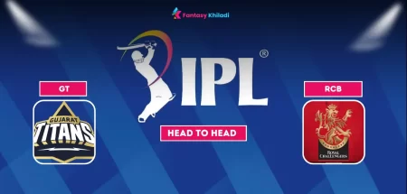 GT vs RCB head to head stats in IPL