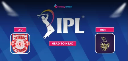 KKR vs PBKS head to head in IPL