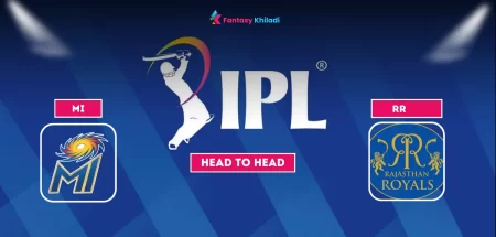 MI vs RR Head to Head in IPL