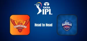 SRH vs DC head to head stats in IPL