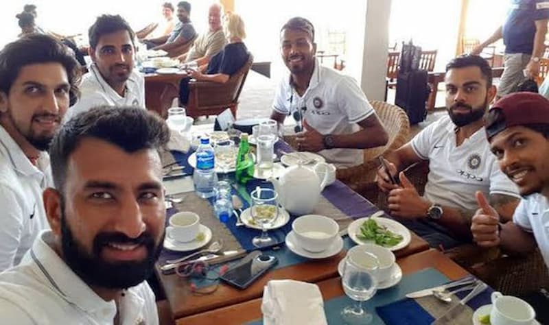 Tea break time in Test cricket