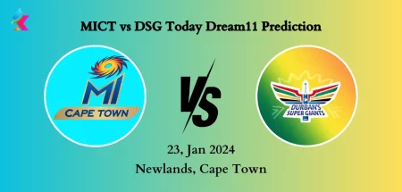 MICT vs DSG Today Dream11 Prediction SA20 2024 Match 16, DSG vs MICT Dream11 Team Today Match Prediction, Pitch Report, Playing11 For Today Match, Who will win MICT vs DSG SA20 Match