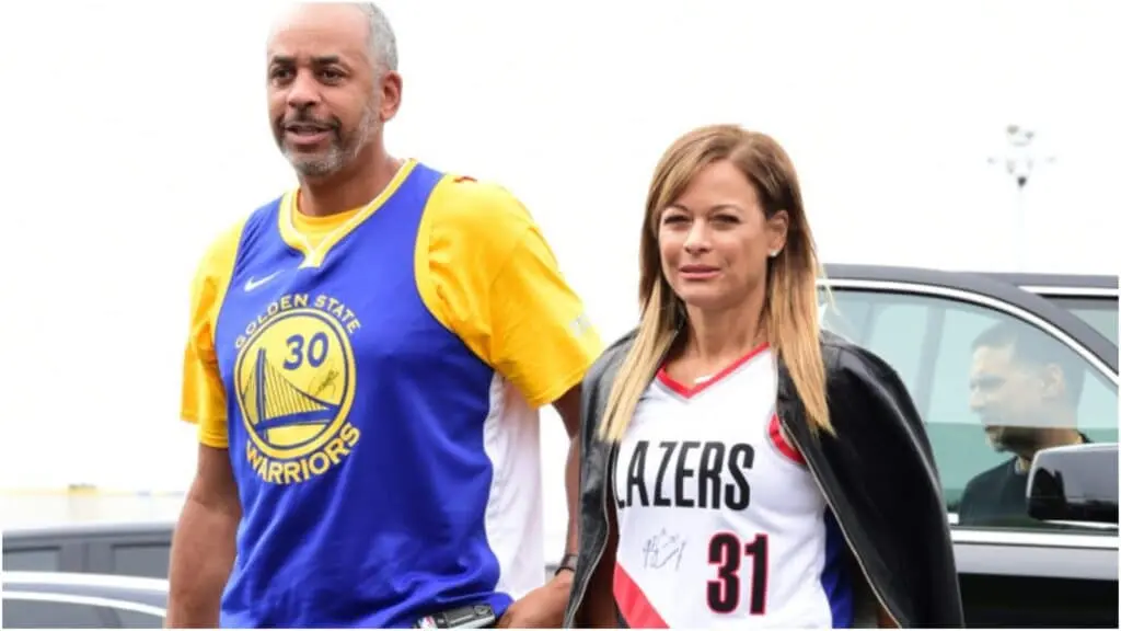 Dell Curry with his wife Sonya Curry