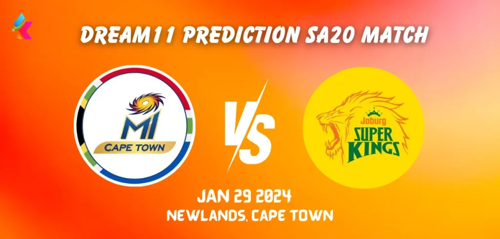 MICT vs JSK Dream11 Prediction Today SA20 Match