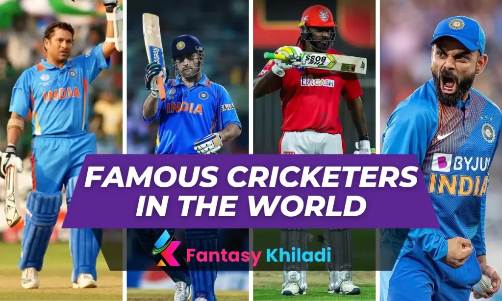 Most Famous Cricketers In The World