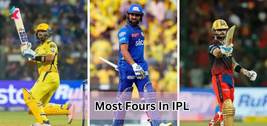 Most Fours In IPL