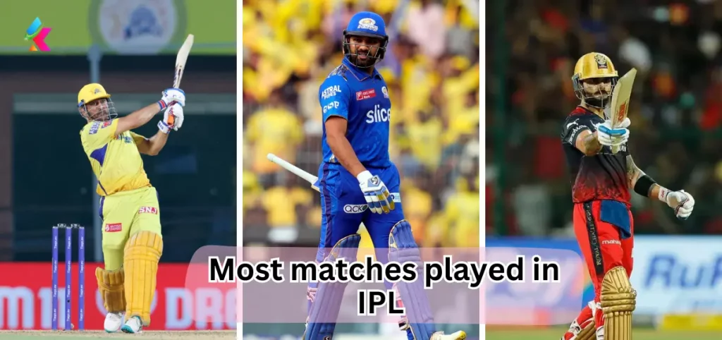 Most matches played in IPL 