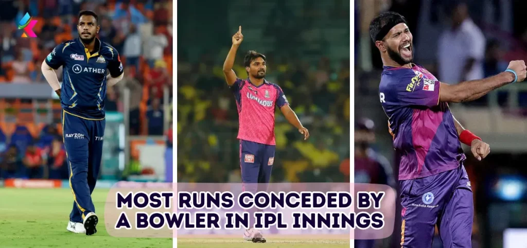 Most runs conceded by a bowler in IPL innings