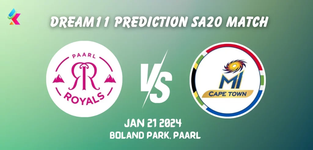 PR vs MICT Dream11 Prediction Today SA20 Match