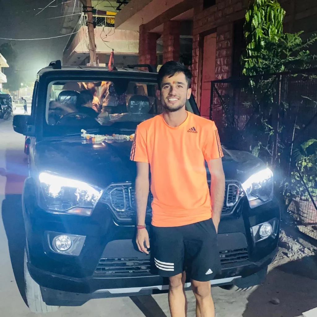 Ravi Bishnoi bought a Scorpio in March 2021