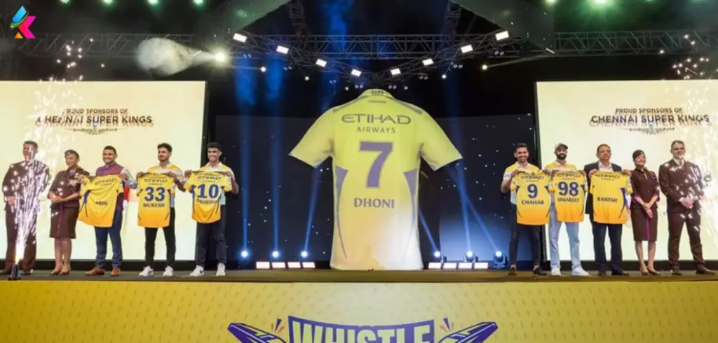 MS Dhoni's CSK Launch Jersey