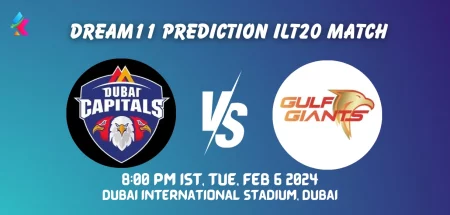 DUB vs GUL Dream11 Team Prediction Today ILT20 Match