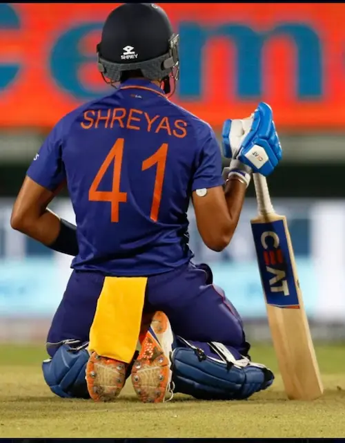Shreyas Iyer Jersey Number