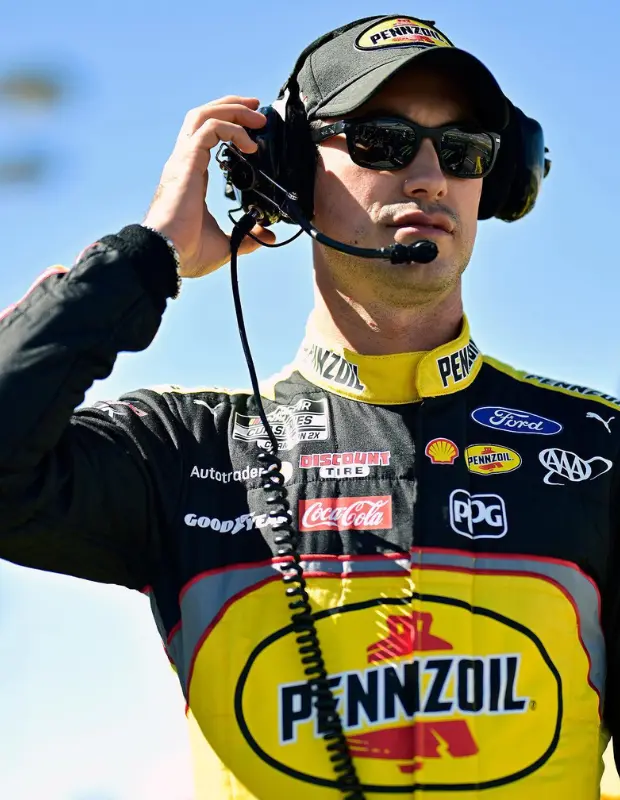 Joey Logano is an American professional stock car racer