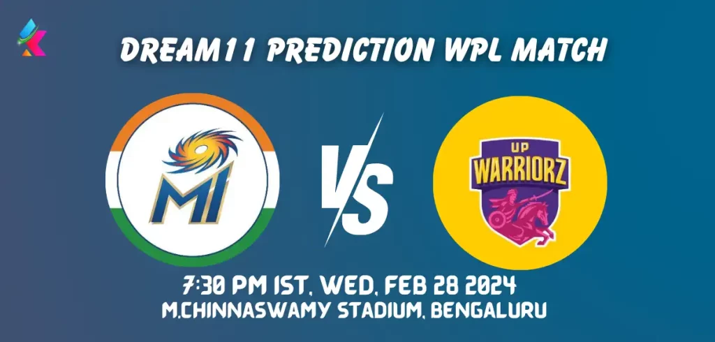 MI-W vs UP-W Dream11 Prediction Today Match