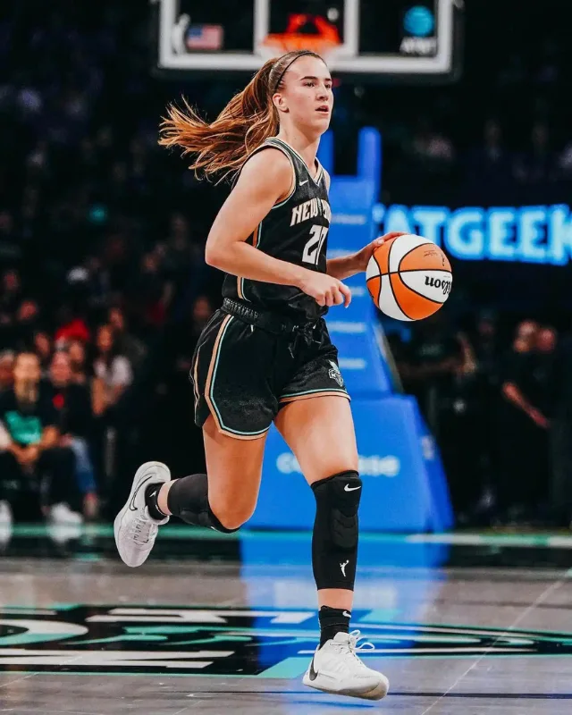 Sabrina Ionescu is a professional women’s Basketball player