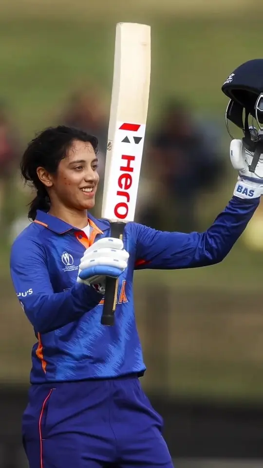 Smriti Mandhana is an Indian Women’s cricketer